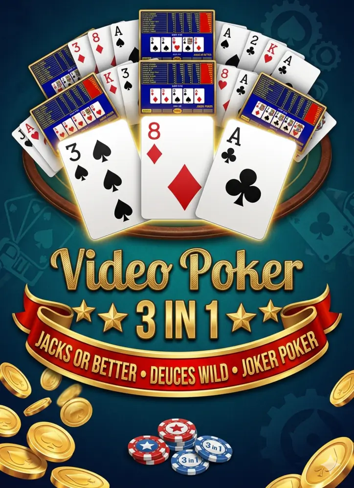 Video Poker 3 in 1